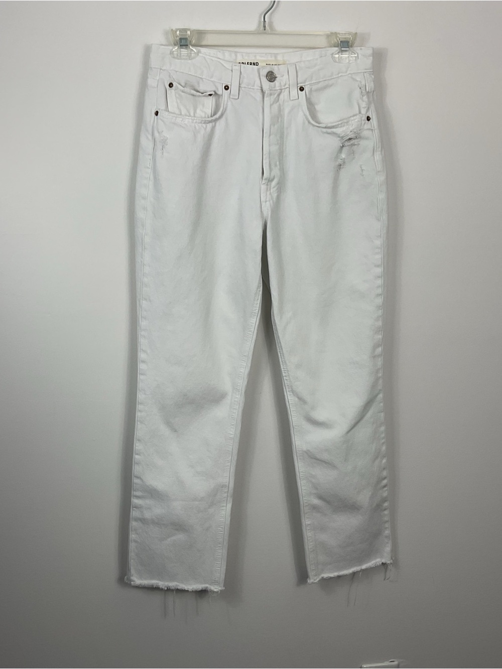 Grlfrnd The Karolina High Rise Straight Crop Jeans Womens Size 27